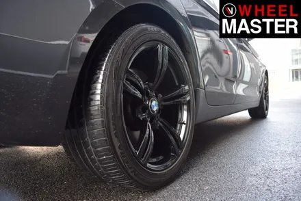 [휠마스터] BMW GT 휠복원 & 블랙유광 분체도장 및 휠굴절수리 후기 / 일산 휠도색 / 파주,일산