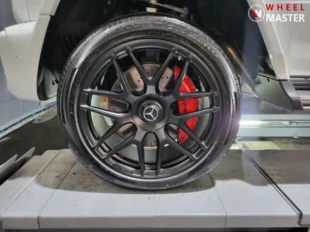 G바겐 신차 휠도색 / G63AMG 22인치 검정반무광 신차 휠도색 / 파주,일산