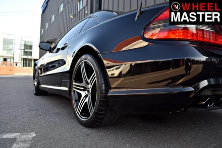 [휠마스터] 블랙폴리시 작업으로 휠을 재정비한 벤츠 SL63 AMG / 일산 휠복원 / 파주,일산