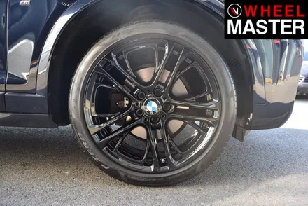 [휠마스터] BMW X4 휠복원 및 블랙유광 분체도장 / 일산 휠도색 / 파주,일산
