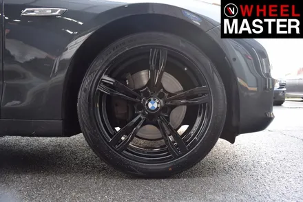 [휠마스터] BMW GT 휠복원 & 블랙유광 분체도장 및 휠굴절수리 후기 / 일산 휠도색 / 파주,일산