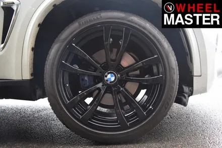[휠마스터] BMW X5 블랙유광 분체도장 / 일산 휠도색 / 파주,일산