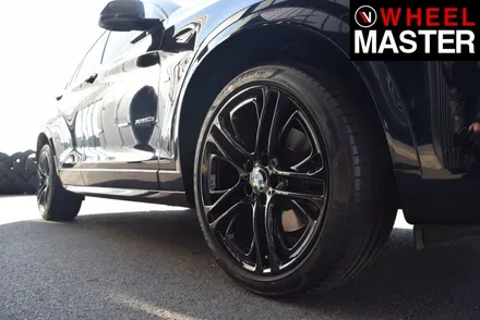 [휠마스터] BMW X4 휠복원 및 블랙유광 분체도장 / 일산 휠도색 / 파주,일산