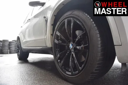 [휠마스터] BMW X5 블랙유광 분체도장 / 일산 휠도색 / 파주,일산