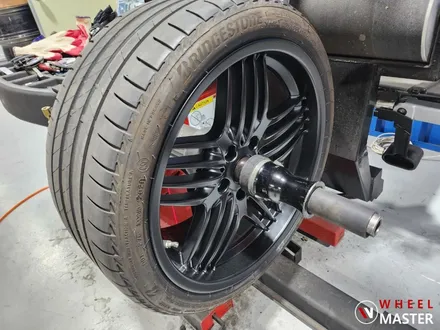 반무광 휠도색 / BMW 335D 투어링 알피나 반무광 분체도장 / 파주,일산