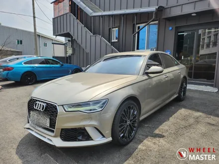 휠분체도장 / 아우디 A6 50TDI 20인치 메탈그레이 분체도장 / 파주,일산