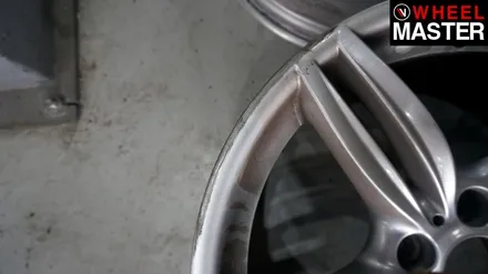 [휠마스터] BMW550i의 휠굴절 수리 및 휠복원 후기 / 일산 휠복원 / 파주,일산