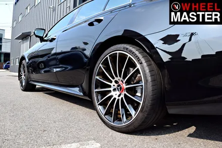 [휠마스터] 벤츠 CLS400d 휠굴절수리 / 일산 휠수리 / 휠수리 잘하는집 / 파주,일산