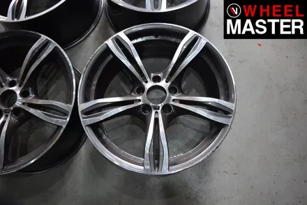 [휠마스터] BMW GT 휠복원 & 블랙유광 분체도장 및 휠굴절수리 후기 / 일산 휠도색 / 파주,일산