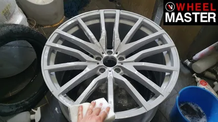 [휠마스터] BMW X5 다이아몬드컷팅 휠복원 / 일산 분체도장 / 파주,일산