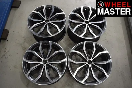 [휠마스터] BMW X3 휠복원 및 블랙유광 분체도장 / 일산 휠도색 / 파주,일산