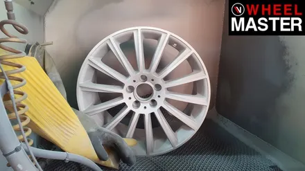 [휠마스터] 벤츠 A클래스 AMG 블랙유광 휠도색 / 일산 분체도장 / 파주,일산