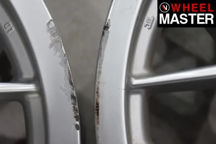 [휠마스터] BMW 530i 휠기스복원 및 실버 분체도장 / BBS 휠복원 / 파주,일산