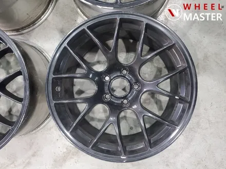 [휠마스터] BMW M3 전용 아펙시 18인치 굴절수리 및 하이퍼실버 도색 (무안에서 택배입고) / 일산 휠수리 / 파주,일산