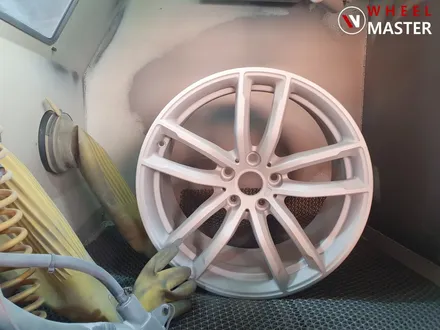 [휠마스터] BMW 520D 18인치 고스트크롬 분체도장 / BMW 휠복원 / 파주,일산