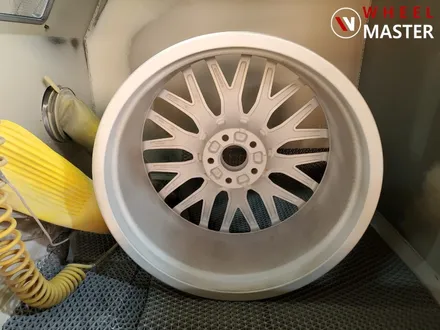 [휠마스터] 아우디 A8L 60TDI 20인치 고스트크롬 분체도장 / 아우디 휠복원 / 파주,일산