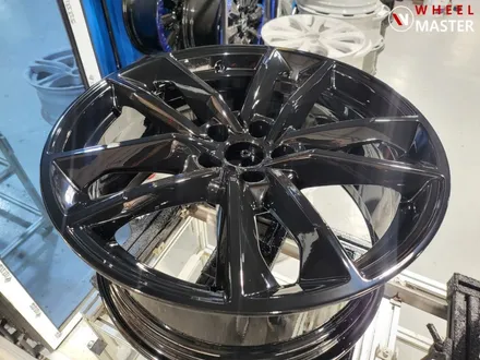 아우디 A5 40TDI 19인치 검정유광 분체도장 / 아우디 휠도색 / 파주,일산