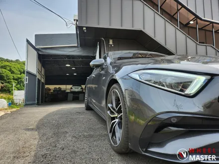 CLS 굴절휠수리 / 벤츠 CLS53AMG 포트홀 사고로 인한 굴절휠수리 후기 / 파주,일산