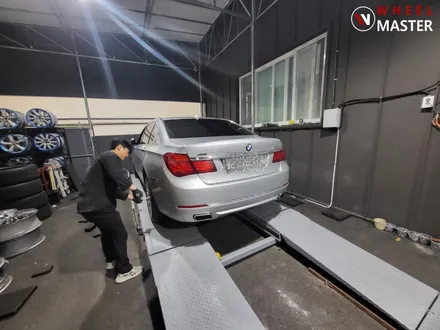 BMW 휠굴절수리 / BMW 740li 차량떨림으로 인한 휠굴절수리 / BMW 휠수리 / 파주,일산