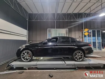 E43AMG 굴절수리 / 벤츠 E43AMG 차량 떨림으로 인한 휠굴절수리 / 벤츠 휠수리 / 파주,일산