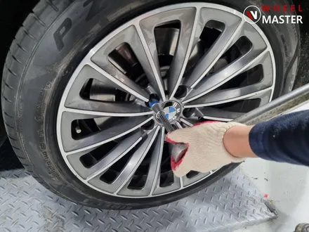 휠굴절수리 / BMW 750li 19인치 단조휠 굴절수리 / 일산 휠수리 / 파주,일산