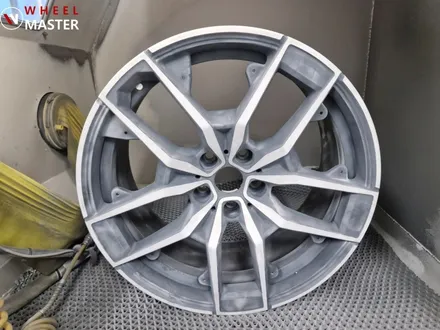 검정유광 분체도장/BMW I5 936M 19인치 검정유광 휠도색/파주 휠도색 / 파주,일산