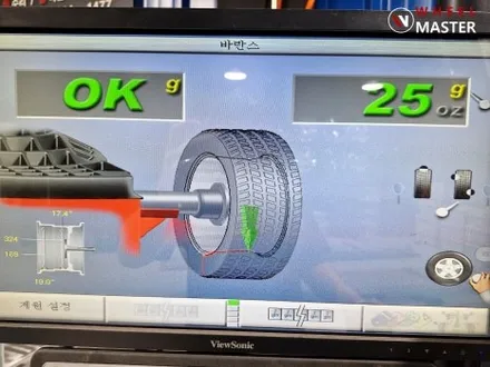 핸들떨림 고속 진동으로 방문주신 벤츠A45AMG 19\