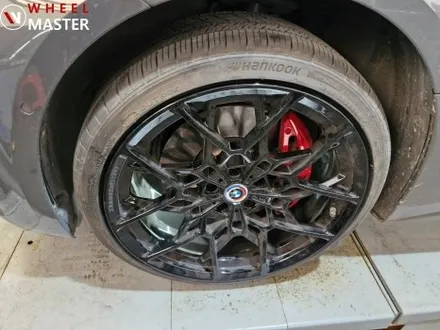 BMW I4 20인치 단조휠 포트홀사고로 인한 열변형없는 휠굴절수리 / 파주,일산