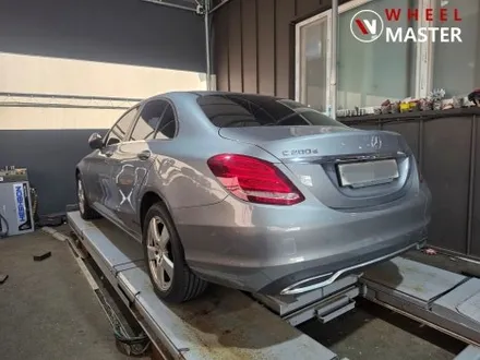 벤츠 C200D  17인치 핸들떨림으로 인한 휠굴절수리 / 파주,일산