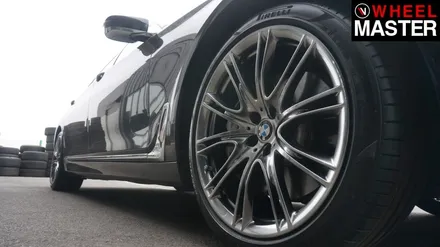 BMW 750Li 차량의 휠복원 및 고스트크롬 휠도색 후기 / 일산 휠복원 / 파주,일산