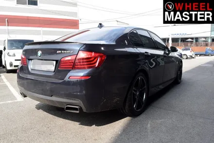 [휠마스터] BMW 550d 의 굴절수리 및 고스트크롬 휠복원 후기 / 일산 휠복원 / 파주,일산