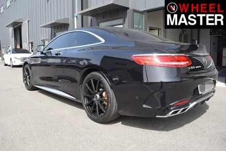 [휠마스터] 벤츠 S63 AMG 휠복원 및 블랙유광 분체도장 / 일산 휠도색 / 파주,일산