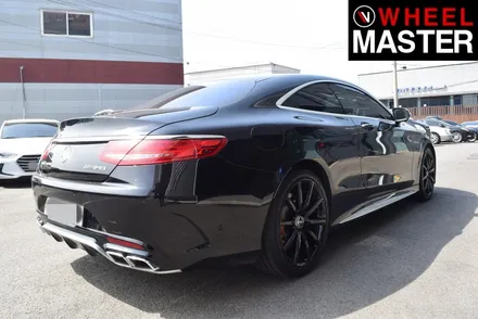 [휠마스터] 벤츠 S63 AMG 휠복원 및 블랙유광 분체도장 / 일산 휠도색 / 파주,일산