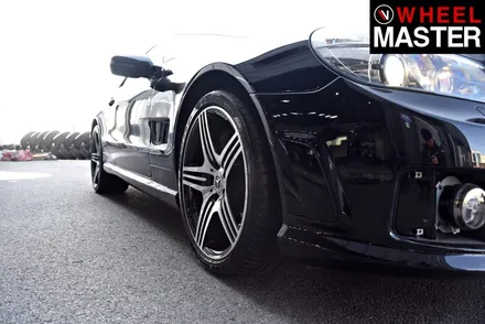 [휠마스터] 블랙폴리시 작업으로 휠을 재정비한 벤츠 SL63 AMG / 일산 휠복원 / 파주,일산