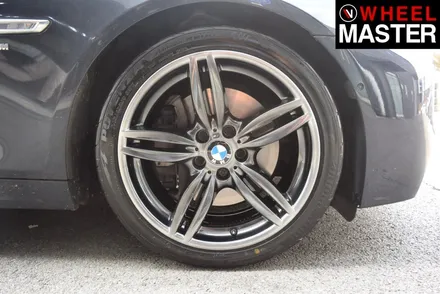 [휠마스터] BMW 550d 의 굴절수리 및 고스트크롬 휠복원 후기 / 일산 휠복원 / 파주,일산