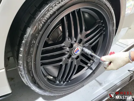반무광 휠도색 / BMW 335D 투어링 알피나 반무광 분체도장 / 파주,일산
