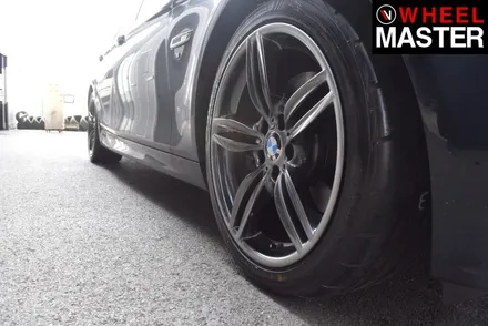 [휠마스터] BMW 550d 의 굴절수리 및 고스트크롬 휠복원 후기 / 일산 휠복원 / 파주,일산