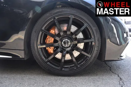 [휠마스터] 벤츠 S63 AMG 휠복원 및 블랙유광 분체도장 / 일산 휠도색 / 파주,일산