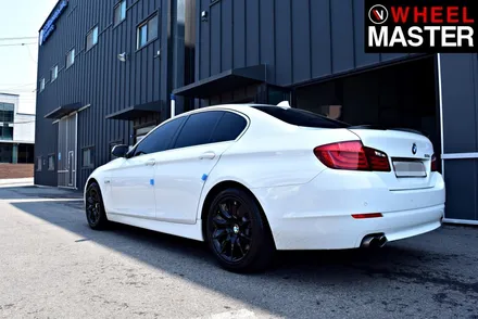 [휠마스터] BMW 528i 휠복원 및 블랙유광 휠도색 후기 / 일산 휠복원 / 파주,일산