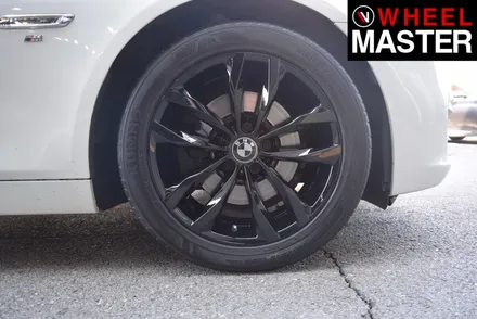 [휠마스터] BMW 520d 휠복원 및 블랙유광 분체도장 / 일산 휠도색 / 파주,일산