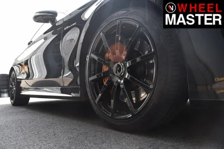[휠마스터] 벤츠 S63 AMG 휠복원 및 블랙유광 분체도장 / 일산 휠도색 / 파주,일산