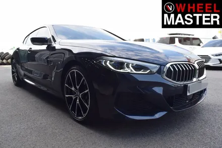 [휠마스터] BMW 840d 휠굴절수리 및 다이아몬드컷팅 휠복원 / 일산 분체도장 / 파주,일산