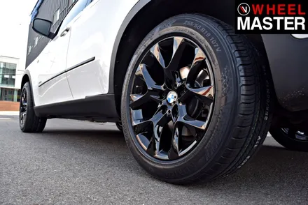 [휠마스터] BMW X5 휠복원 및 블랙유광 휠도색 후기 / 일산 휠복원 / 파주,일산