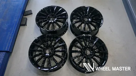 벤츠 c 클래스 c200 휠 검정 유광 휠도색 / 파주,일산