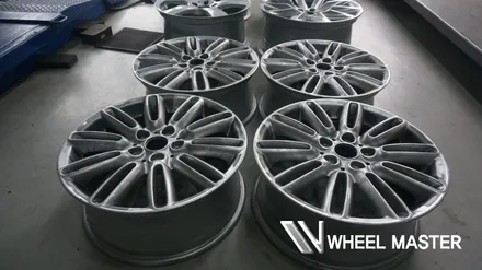 bmw 미니 휠 17인치 퓨터그레이 휠도색 / 파주,일산