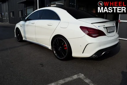 [휠마스터] 핸들에서 진동이 느껴지는 벤츠 CLA45 AMG 차량의 휠굴절수리 후기 / 파주,일산