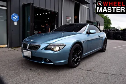 [휠마스터] BMW 650i 블랙유광 분체도장 후기 / 일산 휠복원 / 파주,일산