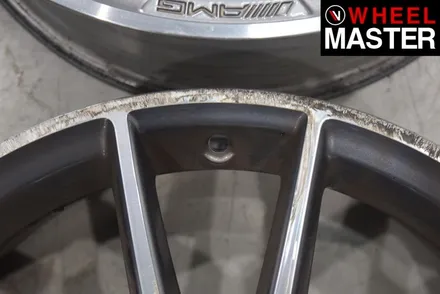 [휠마스터] 벤츠 C43 AMG 휠굴절수리 및 블랙유광 휠도색 / 일산 휠복원 / 파주,일산