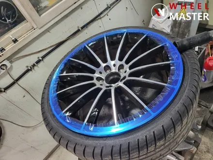 [휠마스터] 벤츠  CLS450 AMG 20인치(마차휠) 굴절수리 4쪽 / 벤츠 휠복원 / 파주,일산