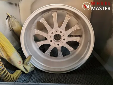 [휠마스터] BMW E60 530I M5 19인치 고스트크롬 분체도장 / BMW 휠복원 / 파주,일산